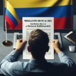 La Resolución 000165 realizó cambios a la factura electrónica 2024 en Colombia